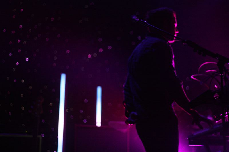 M83 — MoogFest, Asheville, North Carolina (2011). Color photograph by Jeff Pearson.